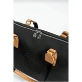 Just Polo Kadın Orijinal Just Polo Büyük Boy Lüks El ve Omuz Çantası Shoulder Bag Ebat: 33 x 40 cm - Siyah - Camel