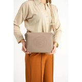 Just Polo Kadın Orijinal Just Polo Yeni Sezon Lakos Omuz Çantası Shopper Ebat : 21 x 28 cm - Vizon