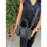 Just Polo Kadın Orijinal Yeni Sezon 3 Bölmeli Yumuşak Deri Şık El ve Omuz Çantası Shopper - Tek Ebat - Siyah