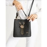 Just Polo Kadın Orta Boy Ayarlanabilir Askılı El ve Omuz Çantası Ebat: 22 x 23 cm Shopper - Tek Ebat - Siyah