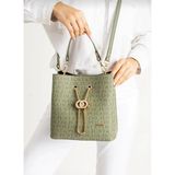 Just Polo Kadın Orta Boy Ayarlanabilir Askılı El ve Omuz Çantası Ebat: 22 x 23 cm Shopper - Yeşil