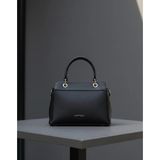 Just Polo Kadın Orta Boy Şık El ve Omuz Çantası Shopper Ebat : 18 x 26 cm - Tek Ebat - Siyah