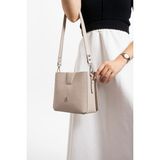 Just Polo Kadın Orta Boy Spor Model Şık Ayarlanabilir Askılı 4 Bölmeli Çapraz Omuz Çantası Taş 9504 - Tek Ebat