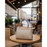 Just Polo Kadın Şık ve Lüx El & Omuz Çantası Ebat 18 x 26 cm Shopper - Tek Ebat - Bej