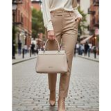 Just Polo Kadın Şık ve Lüx El & Omuz Çantası Ebat 18 x 26 cm Shopper - Tek Ebat - Ekru