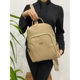 Just Polo Kadın Sırt Çantası - Kum Rengi - En 24 cm, Boy 33 cm