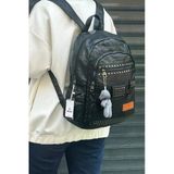 Just Polo Kadın Siyah Ithal Yıkamalı Deri Okul & Sırt Çantası Shopper 2310000MH
