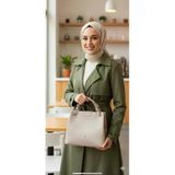 Just Polo Kadın Su Geçirmez Ayarlanabilir Askılı Büyük Boy Lüks Omuz Çantası Shoulder Bag Ebat: 27 X 30 Cm