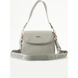 Just Polo Kadın Su Geçirmez Şık ve Konforlu Orta Boy Omuz Çantası Shopper P232197PC - Tek Ebat - Gri