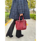 Just Polo Kadın Yeni Sezon 3 Bölmeli Yumuşak Deri Lüks ve Şık Dokunuş El & Omuz Çantası Shoulder Bag - Tek Ebat - Bordo