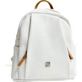 Just Polo Kadın Yeni Sezon Büyük Boy Sırt Çantası 6011MH - Beyaz - Camel