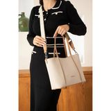 Just Polo Kadın Yeni Sezon El ve Omuz Çantası 346046PC - Tek Ebat - Krem - Camel
