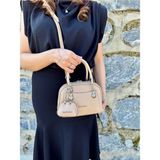 Just Polo Kadın Yeni Sezon Mini Cüzdan Aksesuarlı Askılı Şık El ve Omuz Çantası Ebat : En 19 Boy 14 cm - Tek Ebat - Vizon