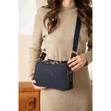 Just Polo Kadın Yeni Sezon Omuz Çantası 234023PC - Tek Ebat - Lacivert - Kahve