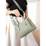 Just Polo Kadın Yeşil 4 Bölmeli Ayarlanabilşir Uzun Askılı Omuz ve Çapraz Çantası TM4055-4055