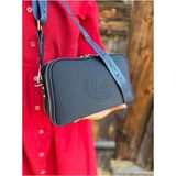 Just Polo Kahve 2 Bölmeli Omuz Çantası Monogram 2197MH - Tek Ebat