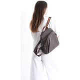 Just Polo Kahverengi-Taba Desenli Kadın Sırt Çantası - Kahverengi - Taba