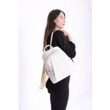 Just Polo Krem Desenli Kadın Sırt Çantası