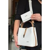 Just Polo LB-4002-7134P Beyaz Kadın Omuz Çantası