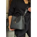 Just Polo LB-4002 Gri Kadın Omuz Çantası