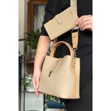Just Polo LB-4002 Kum Camel Kadın Omuz Çantası