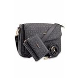 Just Polo MDS2186-1002 Siyah Kadın Omuz Çantası