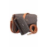 Just Polo MDS2186-1003 Kahverengi Kadın Omuz Çantası