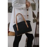 Just Polo MDS4030 Siyah Taba Kadın Omuz Çantası