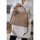 Just Polo MDS4031 Vizon Kadın Omuz Çantası