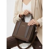 Just Polo Omuz ve Çapraz Askılı Çanta 19X23 cm Günlük Spor Kullanım Şık Mini Çanta - Orta Boy - Kahve