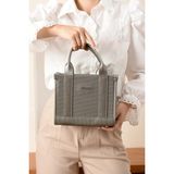 Just Polo Omuz ve Çapraz Askılı Çanta 19X23 cm Günlük Spor Kullanım Şık Mini Çanta - Tek Ebat - Gri