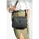 Just Polo Orijinal Kadın 3 Bölmeli Lüks Omuz Çantası Shopper - Tek Ebat - Siyah