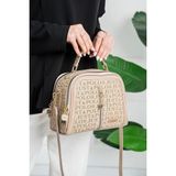 Just Polo Orta Boy Kadın Kadın Omuz Çantası Orijinal Just Polo Shopper - Bej