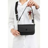 Just Polo PBU1033 Siyah Kadın Omuz Çantası