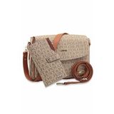 Just Polo PBU2186-1001 Vizon Taba Kadın Omuz Çantası
