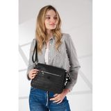 Just Polo PBU4013 Siyah Kadın Omuz Çantası