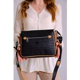 Just Polo PBU4013 Siyah Taba Kadın Omuz Çantası