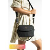 Just Polo Taş 2 Bölmeli Omuz Çantası Monogram 2197MH - Tek Ebat