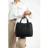 Just Polo Taş 2 Bölmeli Omuz Çantası Monogram 2197MH
