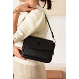 Just Polo Yeni Sezon Kolon Askılı 4 Bölmeli Beyaz Kadın Omuz Çantası 21X16CM Justpolo TYCET04062 - 21 x 16 cm - Siyah
