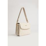 Just Polo Yeni Sezon Kolon Askılı 4 Bölmeli Taş Kadın Omuz Çantası 25x15cm PBU2174