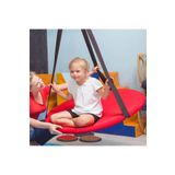 Just Swing Eko Çocuk Salıncak Hamak - Tavana Asılan Yuvarlak Çocuk Salıncağı Modeli (kırmızı)