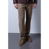 Justboga Erkek Cacao Baggy Rahat Kesim Relax Fit Beli Lastikli Bağcıklı Örme Jogger Pantolon