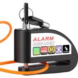 Justech Alarmlı Fren Diski Motosiklet Diski Kilidi 110DB Alarm Güvenlik Kilidi 1,2m Hatırlatma Ka - Çok Renkli
