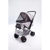 Justie Pet Collesium Kedi & Köpek Arabası 76 x 52 x 95 CM gri
