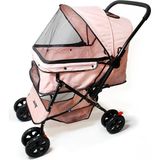 Justie Pet Collesium Kedi & Köpek Arabası Pembe 76X52X95 cm