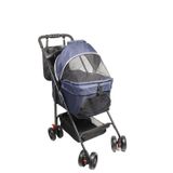 Justie Pet Lotus Kedi & Köpek Arabası 76x52x95 Cm lacivert