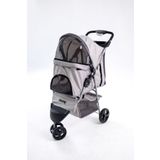 justie pet Sidney Kedi & Köpek Arabası Gri 80x46x99 Cm