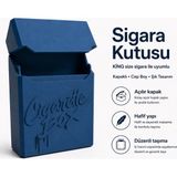 Justone King Size Standart Sigara Kutusu Kapaklı Sigaralık Tabaka Kılıfı Cep Boy Koruyucu Paket Taşıma Kabı