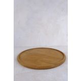 justwood 4 Lü Büyük Boy 30 Cm Kayın Ağacı Ahşap Supla, Ahşap Sunumluk, Ahşap Tabak, Servis Tabağı, İkramlık